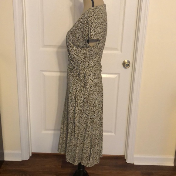 Ann Taylor Floral Faux Wrap Maxi Dress Size 8 - Picture 2 of 13